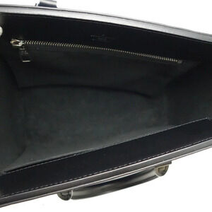 Louis Vuitton Denim Handbag Bag Blue Epi Phoenix Black